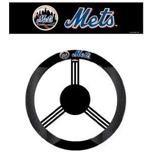  Steering Wheel Cover Mesh   MLB Baseball   New York Mets 