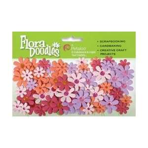   Florettes 80/Pkg   Peach/Fuchsia/Lavender/Pink Arts, Crafts & Sewing