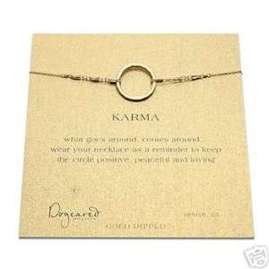  Dogeared Gold Large Good Karma Necklace: Baby