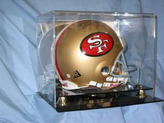 THE FINEST DELUXE ACRYLIC FULL SIZE FOOTBALL HELMET DISPLAY AVAILABLE