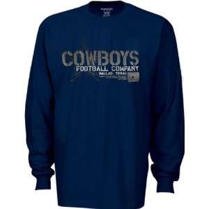  Dallas Cowboys Football Company Long Sleeve Ringer T Shirt 