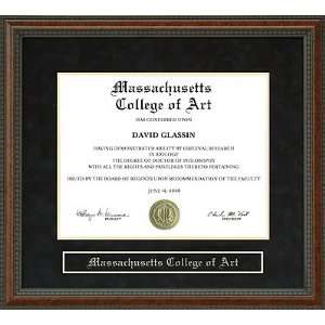 Massachusetts College of Art (MassArt) Diploma Frame:  