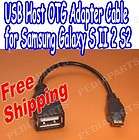   DATA Host OTG Adapter Cable 4 Connect Samsung Galaxy S II 2 S2 to PC