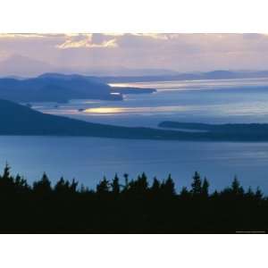  The Waterways Surrounding Canadas Saturna Island Stretched 