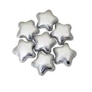 Chocolate Stars   Silver   (300 Count)  Grocery & Gourmet 