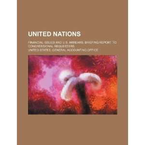  United Nations financial issues and U.S. arrears 
