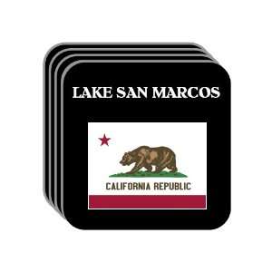  US State Flag   LAKE SAN MARCOS, California (CA) Set of 4 