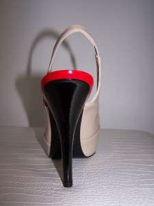 New GUESS Beige Black Red RUTHANN Pumps Shoes All Sizes  