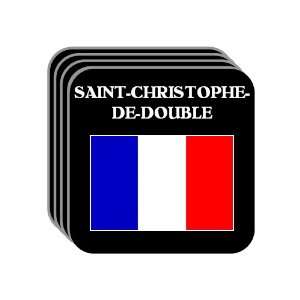 France   SAINT CHRISTOPHE DE DOUBLE Set of 4 Mini Mousepad Coasters