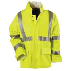   National Safety Apparel Large 30 Flourescent Yellow 