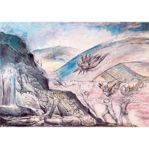  Hand Made Oil Reproduction   William Blake   24 x 16 