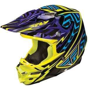 Fly Racing F2 Carbon Andrew Short Signature Helmet   X Large/Blue/Lime 