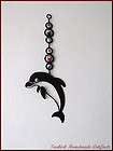 DOLPHIN Antique Charm Decorative Metal Wall Hanging Iron Art GIFT SIZE 