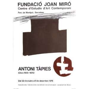    Fundacio Joan Miro 1976 by Antoni Tapies, 20x28: Home & Kitchen