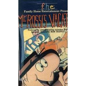 MR. ROSSIS VACATION SUPER RARE OOP 1983 VHS  
