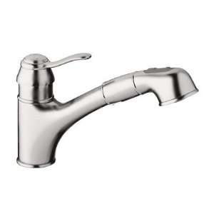 Grohe Ashford Dual Spray Pull Out Kitchen Faucet 32459EN0. 15 L x 11 