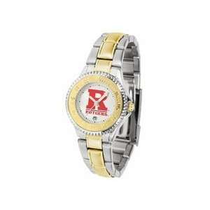  Rutgers Scarlet Knights Competitor Ladies Watch with Two Tone Band 