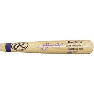 Jeff Bagwell Autographed Rawlings Name Model Baseball Bat:  