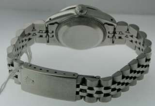 Rolex Date Just Stainless Steel Ladies Diamond Watch !  