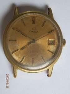 Omega Automatic Geneve wristwatch cal 613 ref 168.0117 for repair 