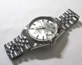 Rolex Oyster Perpetual Datejust 1601, White Gold Bezel  