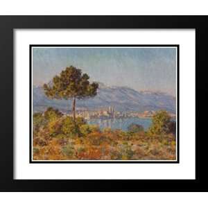  Monet Framed and Double Matted Art 33x41 Antibes, View 