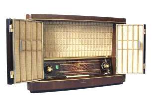 SIEMENS tuberadio (röhrenradio), Schatulle H42 model from 1954. TOP 