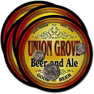  Union Grove , WI Beer & Ale Coasters   4pk Everything 
