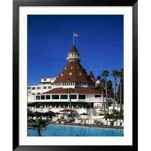  Hotel Del Coronado, San Diego, California, USA Framed 