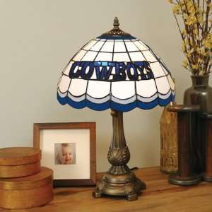  Dallas Cowboys Stained Glass Table Lamp