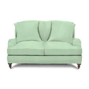  Williams Sonoma Home Bedford Loveseat, Chunky Cotton, Mist 