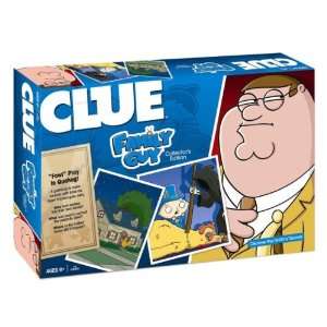  Family Guy Clue Board Game Toys & Games
