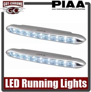 19156 PIAA DENO 6 LED Day time Running Light Kit (pair) 722935191560 