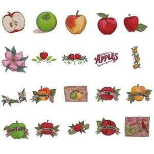   OESD Embroidery Machine Designs CD APPLE ORCHARD I: Kitchen & Dining