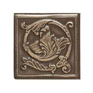   Leaf Decorative Corner/Insert in Vintage Bronze