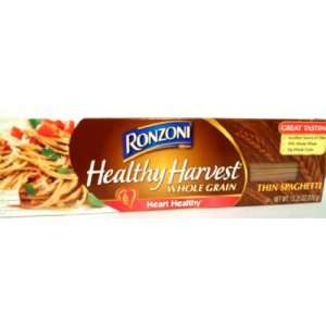 Ronzoni Healthy Harvest Whole Grain Thin Spaghetti Pasta 13.25 oz 