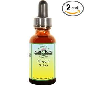 Alternative Health & Herbs Remedies Thyroid, pituitary, 1 Ounce Bottle 