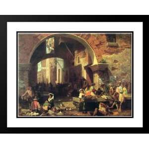  Bierstadt, Albert 36x28 Framed and Double Matted The Arch 