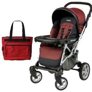  Peg Perego Uno Stroller with a Diaper Bag   Boheme Baby