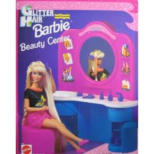  Glitter Hair Barbie Beauty Center Playset (1993 Arcotoys 