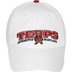  Maryland Terrapins Adjustable White Dinger Hat