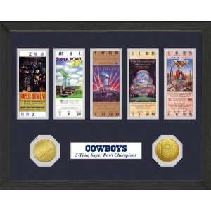 Dallas Cowboys SB Championship Ticket Collection  Sports 