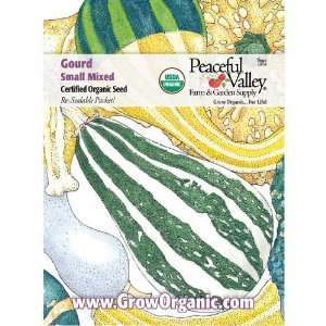  Organic Gourd Seed Pack, Small Mixed: Patio, Lawn & Garden