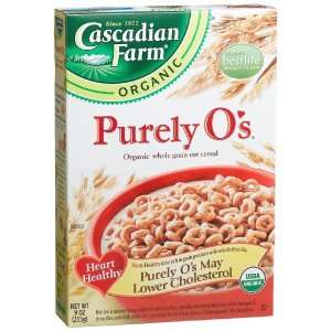 Cascadian Farm Cereal Purely Os, 9 Ounce Grocery & Gourmet Food