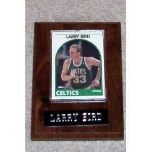  Larry Bird Celtics Forward NBA Hoops Card Mounted 