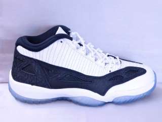 Nike Air Jordan XI IE 11 Retro Low Black White Men sz 11   13  