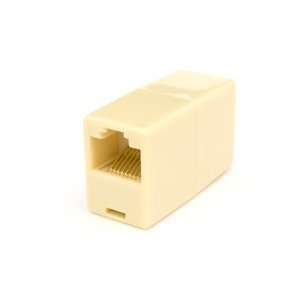  RJ45 Modular Coupler   Straight Through   8 Conductor 