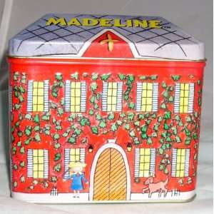 1999 Madeline Music French Villa Tin Box Toys & Games