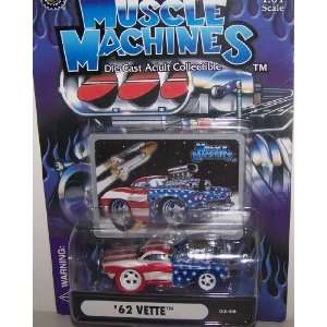  Muscle Machines 1/64 Scale Diecast Hobby Only Car 1962 
