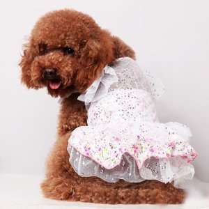  New   Princess Sleeve Wedding Dress Style for Cute Dogs 